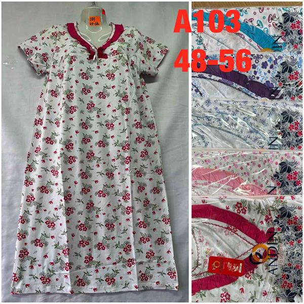 Ночнушка HomeWear (48-56) A130 mix (лето)