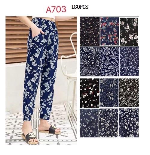 Штаны ALIA (48-52) A703 mix (лето)