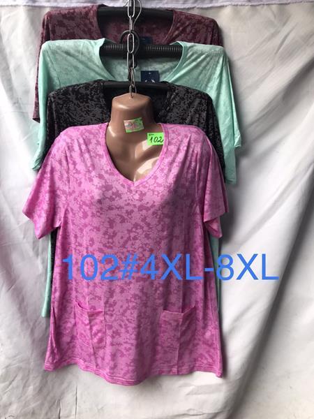 Футболка Giang (4XL-8XL) 102 mix (лето)