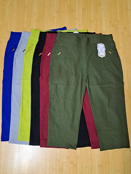 Бриджи Giang (L-6XL) 2082 mix (лето)