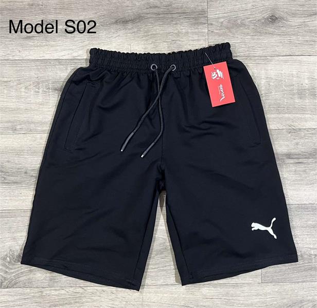 Шорты Long Sport (46-54) S02 black (лето)