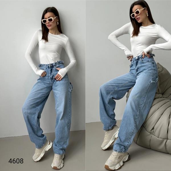 Джинсы Jeans Style (34-42) 4608 blue (деми)