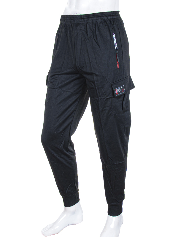Штаны спорт Logaster (XL-5XL) 108 black (деми)