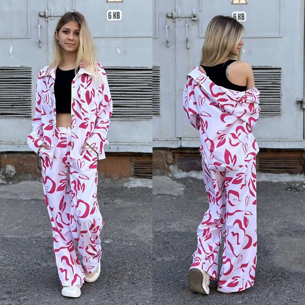 Костюм Karolina (34-42) KR184 white (деми)