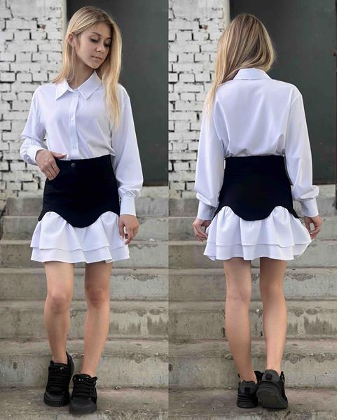 Рубашка Karolina (32-40) KR270 white (деми)