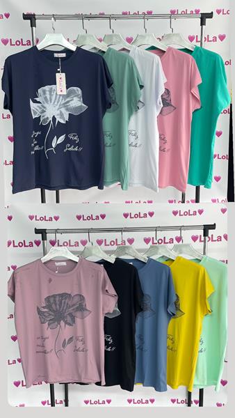 Футболка Lola (52-54) LL22 mix (лето)
