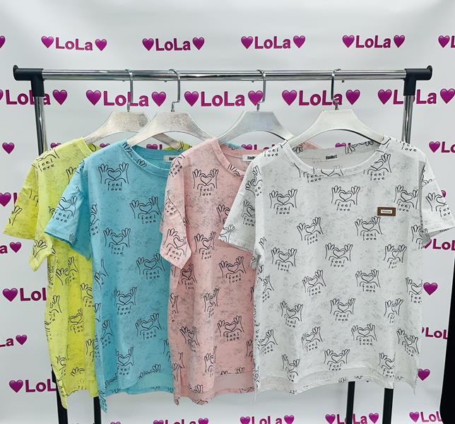 Футболка Lola (50-52) LL47 mix (лето)