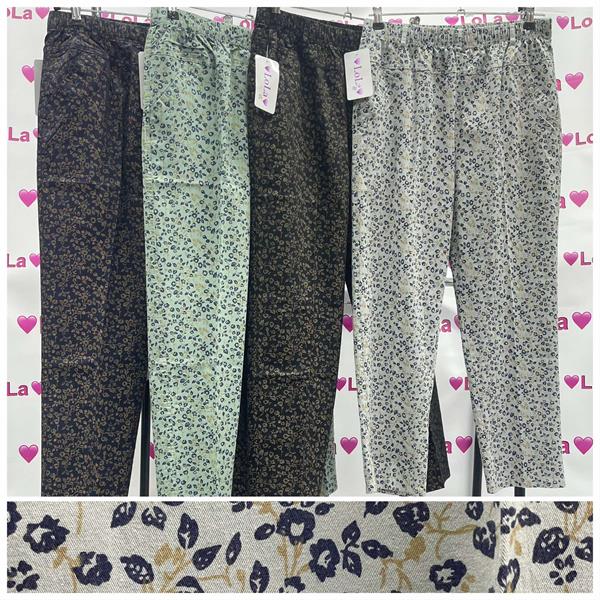 Капри Lola (XL-5XL) LL57 navy (лето)