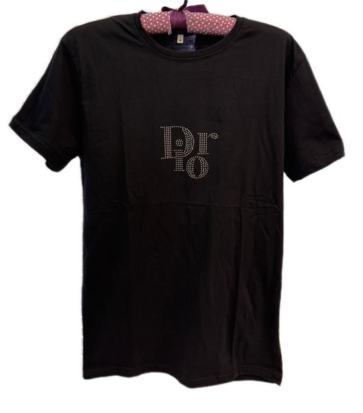 Футболка ALIA (M-3XL) 3091 black mix (лето)