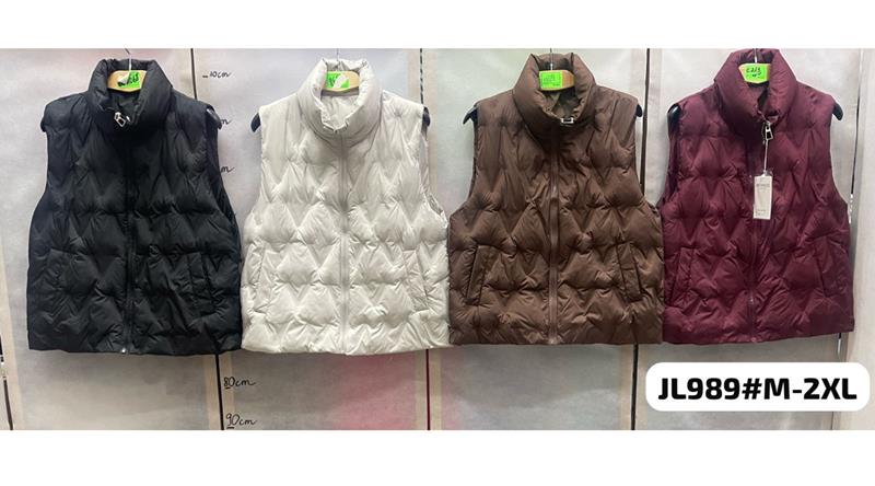 Жилетка Шаолинь (M-2XL) JL989 black (деми)