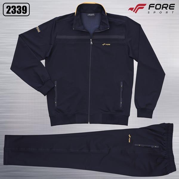 Костюм спорт AZT (XL-3XL) 2339 navy-yellow (деми)