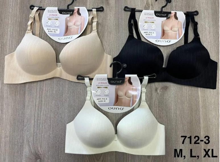 Бюстгальтер Comfort (M-XL) 712-3 mix (деми)