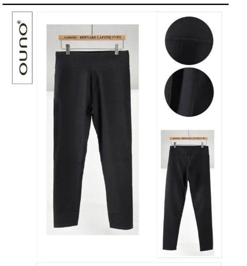 Лосины Comfort (M-2XL) F364 black (деми)