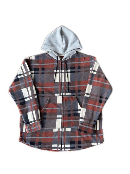 Рубашка ALIA (52-58) 3173 d.grey батал (зима)