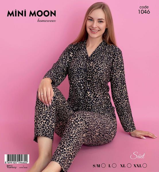 Пижама Disneyopt (S-2XL) 1046 beige (зима)