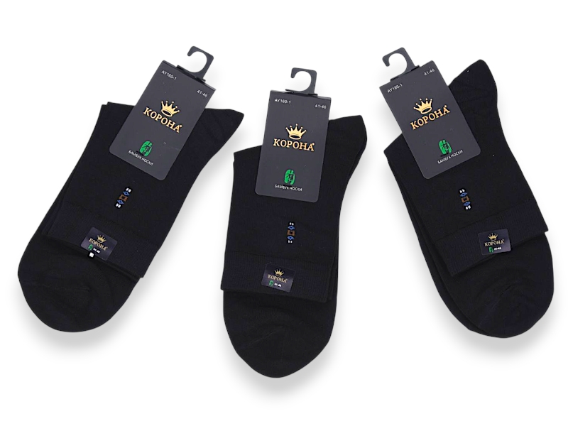 Носки Jelzin (41-46) AY160-1 black (деми)