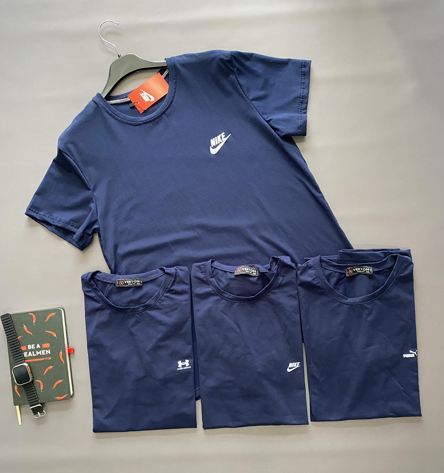 Футболка Verton (50-58) X1N navy (лето)