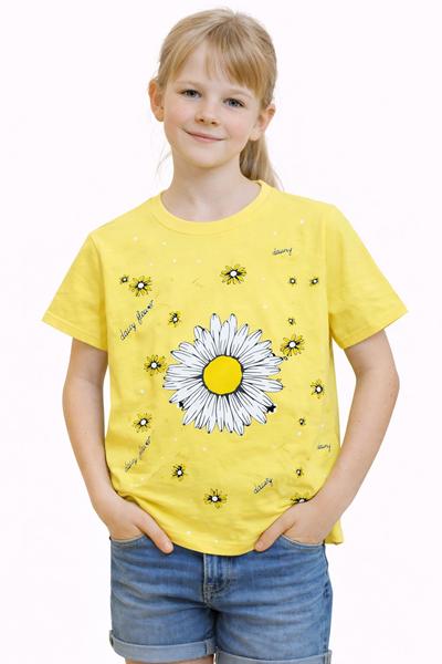 Футболка Sevim (7-12) SV1299 yellow (лето)