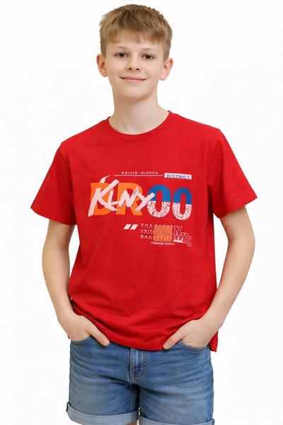 Футболка Sevim (7-12) SV1308 red (лето)