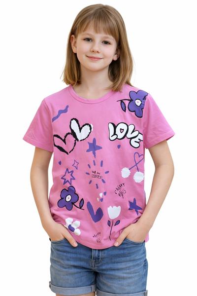 Футболка Sevim (7-12) SV1314 pink (лето)