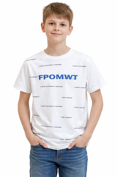 Футболка Sevim (7-12) SV1318 white (лето)