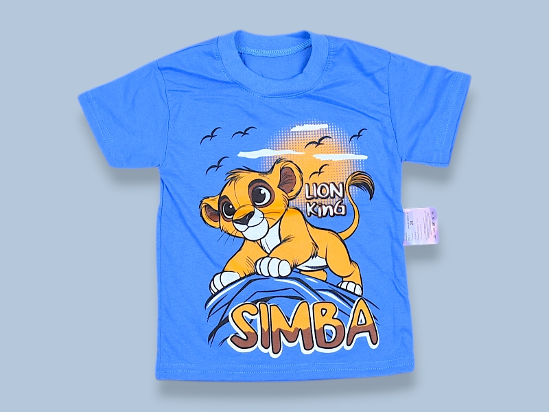 Футболка Kir15 (92-122) 11226 l.blue (лето)