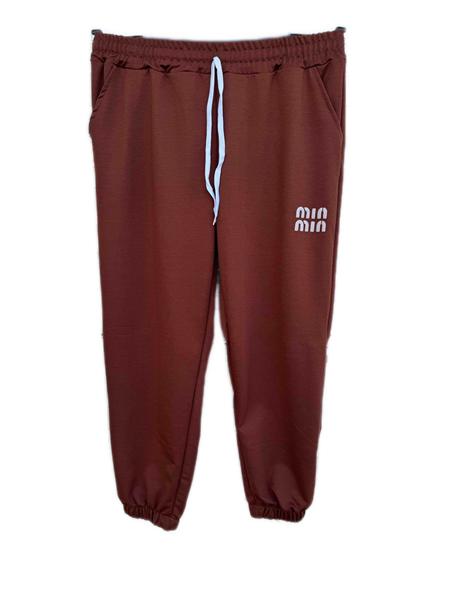 Штаны спорт ALIA (50-58) AL6 brown (деми)