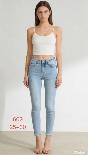 Джинсы NewJeans (25-30) 602 l.blue (деми)