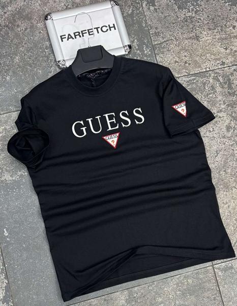 Футболка Verton (S-2XL) W26697 black (лето)