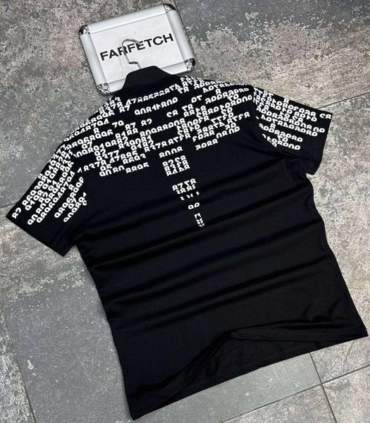 Футболка Verton (S-2XL) W26699 black (лето)