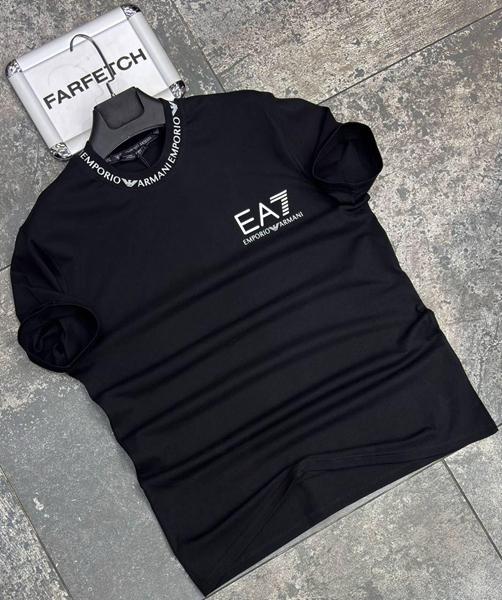 Футболка Verton (S-2XL) W26715 black (лето)