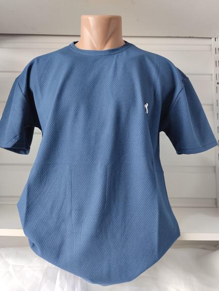 Футболка Panda (4XL-8XL) 1629 blue (лето)