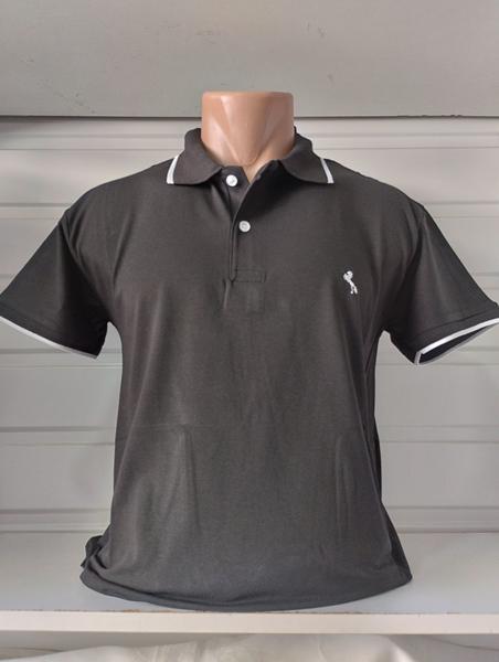 Футболка Panda (M-3XL) 1631 black (лето)