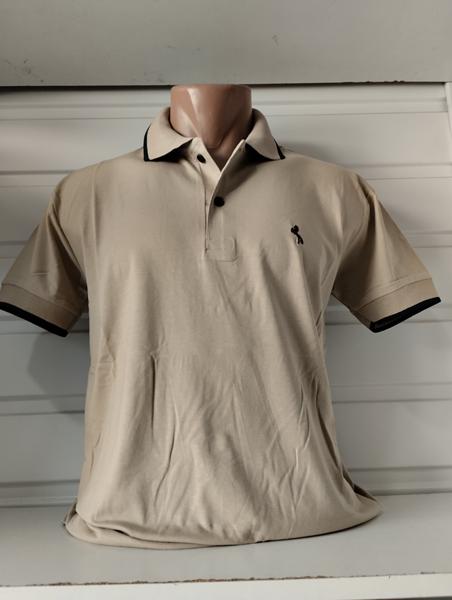 Футболка Panda (M-3XL) 1632 beige (лето)