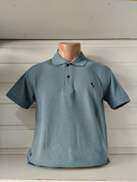 Футболка Panda (M-3XL) 1635 l.blue (лето)