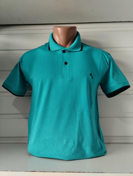 Футболка Panda (M-3XL) 1641 mint (лето)