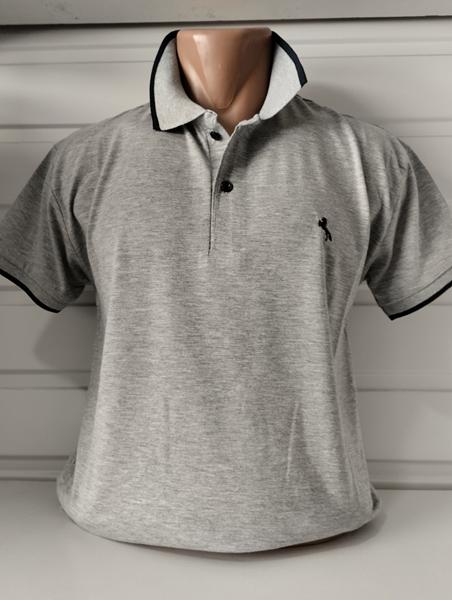 Футболка Panda (M-3XL) 1643 grey (лето)