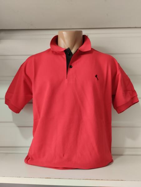 Футболка Panda (M-3XL) 1659 red (лето)