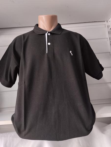 Футболка Panda (4XL-8XL) 1667 black (лето)