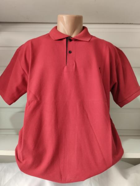 Футболка Panda (4XL-8XL) 1668 red (лето)