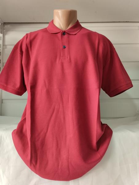 Футболка Panda (4XL-8XL) 1674 red (лето)