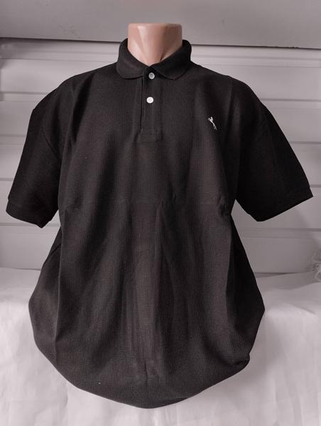 Футболка Panda (4XL-8XL) 1675 black (лето)