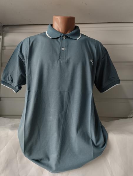 Футболка Panda (4XL-8XL) 1685 green (лето)