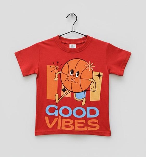 Футболка Dino (1-5) DN278 red (лето)