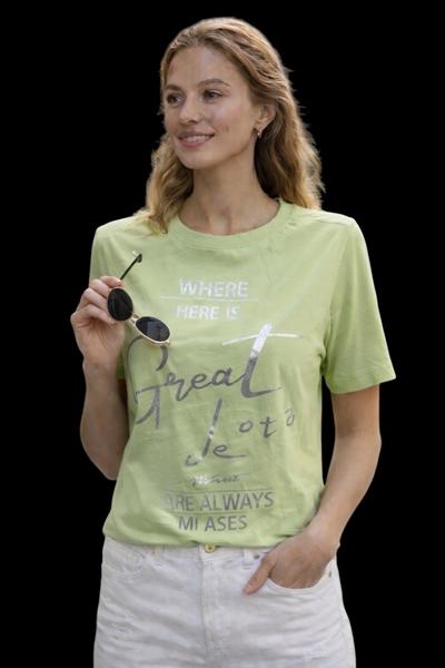 Футболка LeVisha (46-50) 25033 mint (лето)