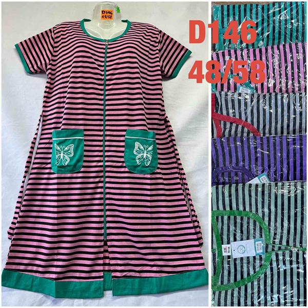 Халат HomeWear (48-58) D146 mix (лето)