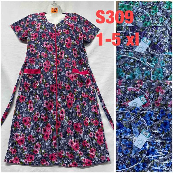 Халат HomeWear (48-58) S309 mix (лето)