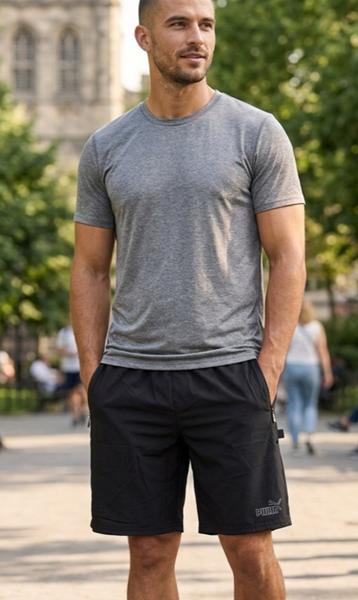 Шорты Delviago (48-56) DL761 black (деми)