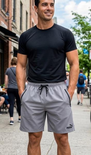 Шорты Delviago (48-56) DL763 l.grey (лето)