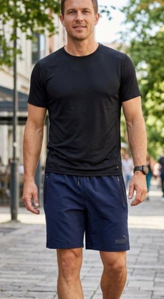 Шорты Delviago (48-56) DL764 navy (лето)